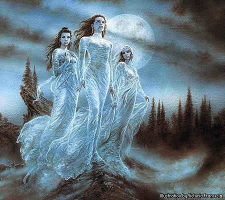 ilustracion vampiras de Victoria Frances