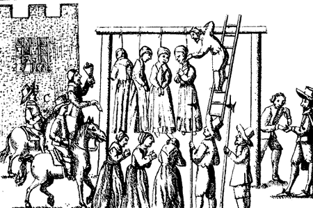 brujas ahorcadas
