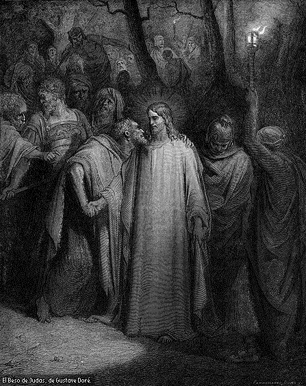El Beso de Judas, Gustav Doré
