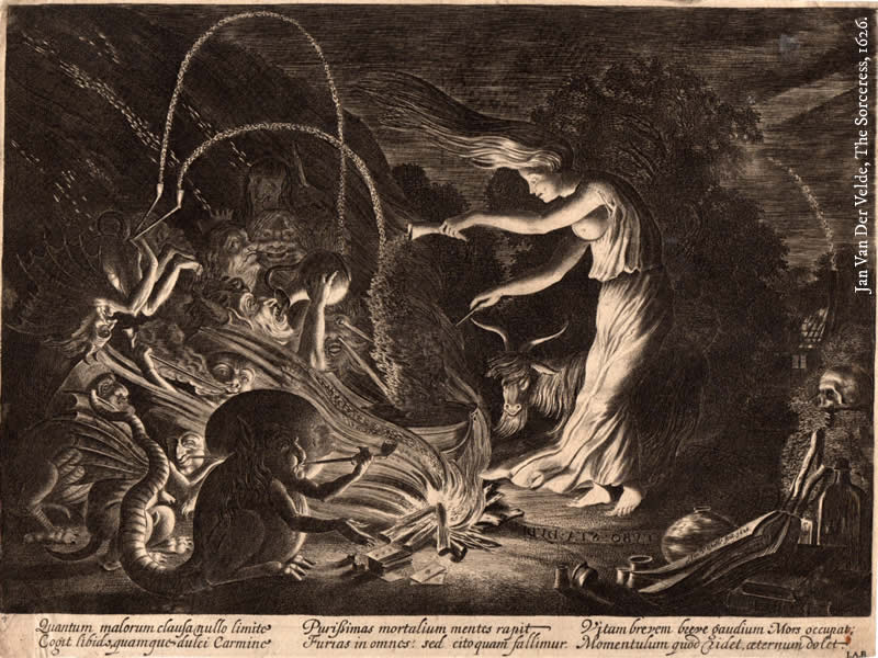 Quema de brujas y religión: siglo XVI