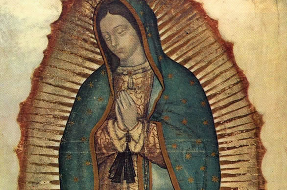 Manto de Virgen de Guadalupe